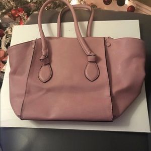Merona Rose Top Snap Tote bag.